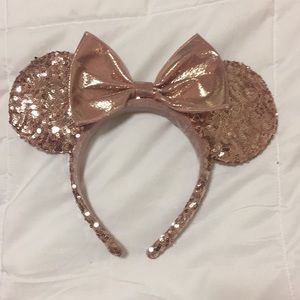 Rose Gold Minnie Ears
